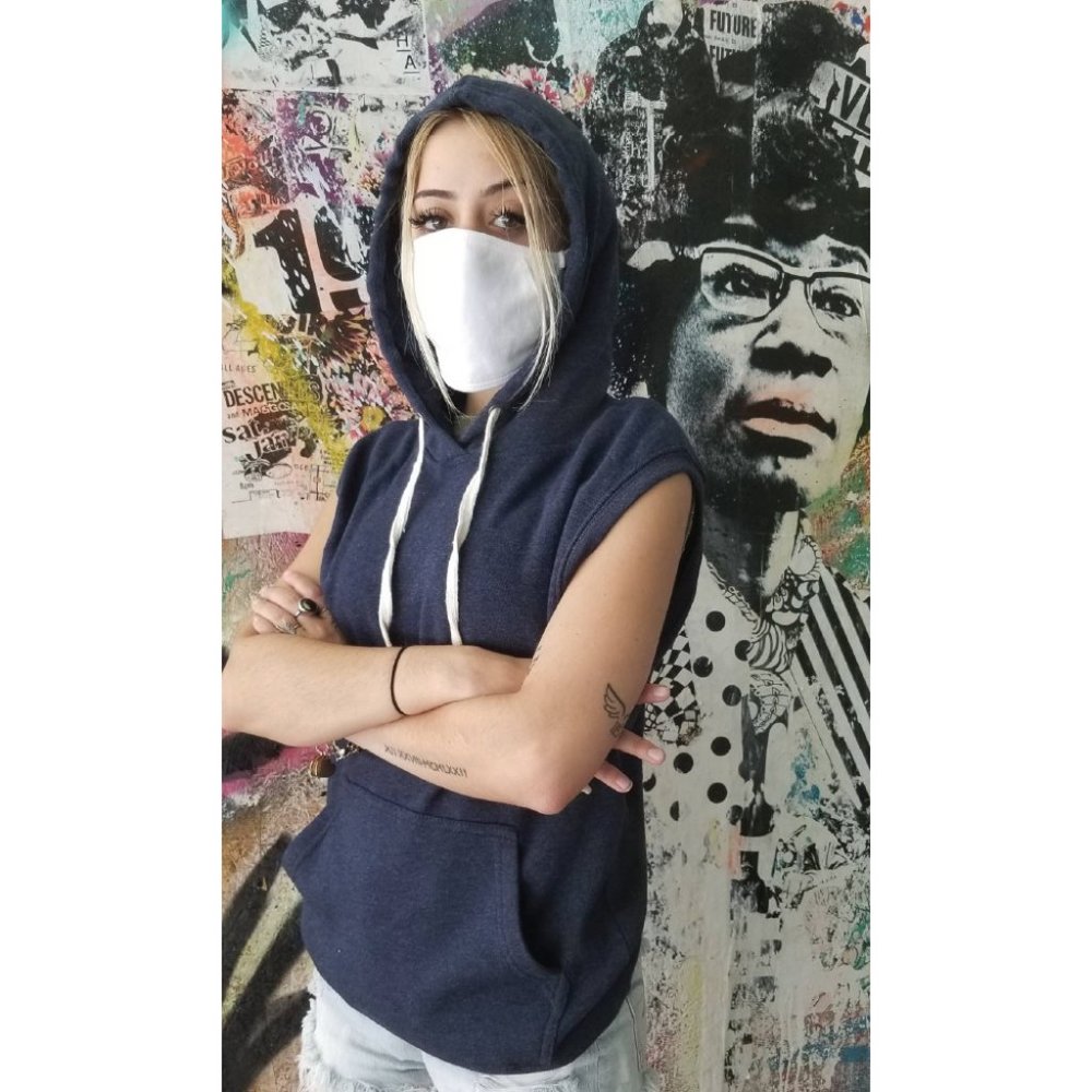 Sleeveless Boxer Sweatshirt Hoodie